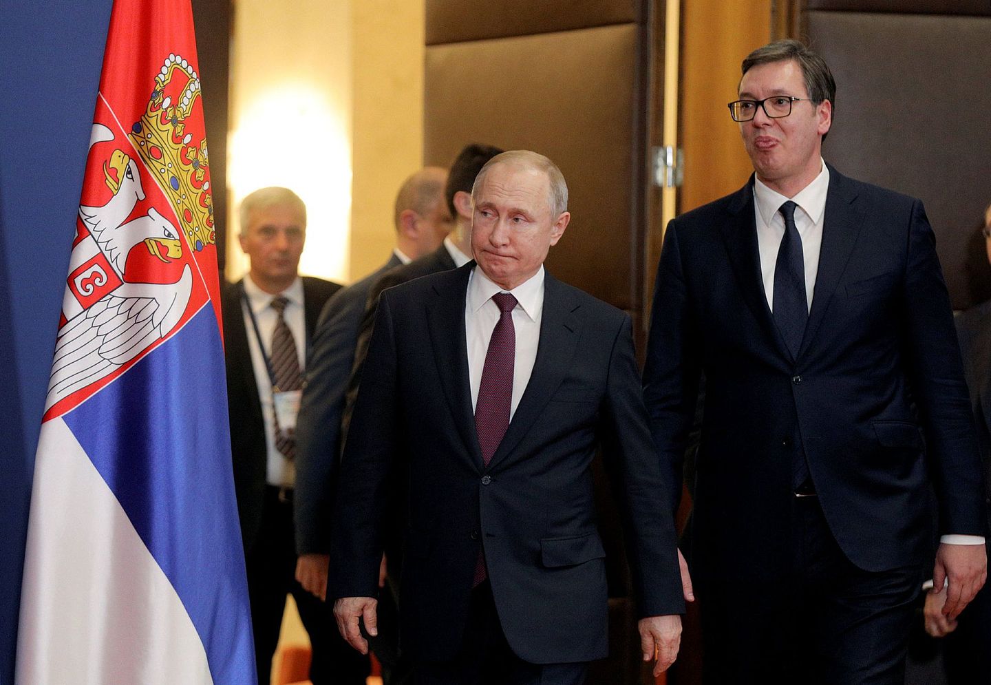 塞尔维亚总统支持西方制裁俄罗斯：俄将摧毁全球安全架构（组图） - 1