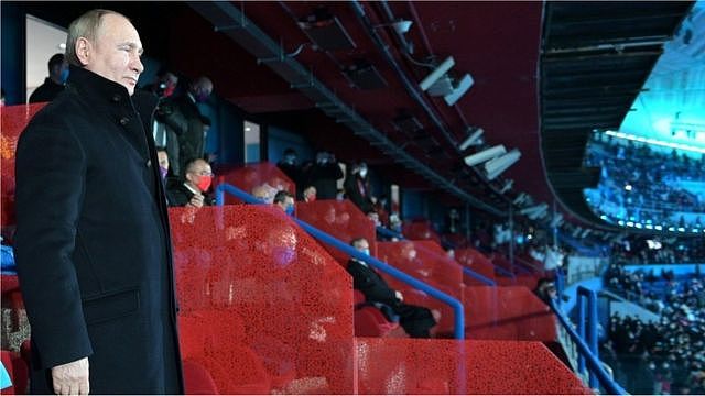 Russian President Vladimir Putin attends the opening ceremony of Beijing 2022 Olympic Games in Beijing, China, 04 February 2022.