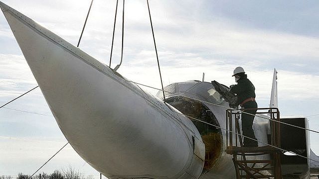 2006年，一架可携带核武器的轰炸机在乌克兰被拆除。