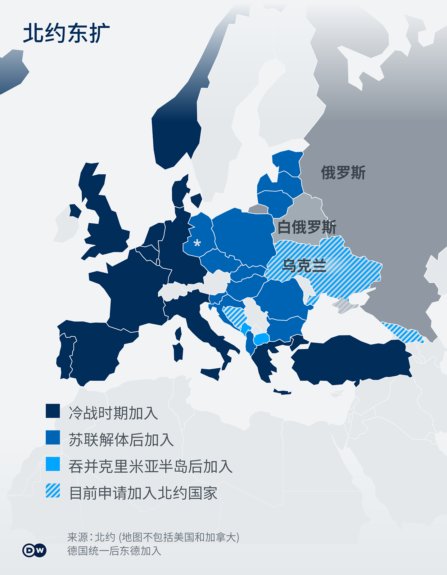 Infografik NATO Osterweiterung ZH