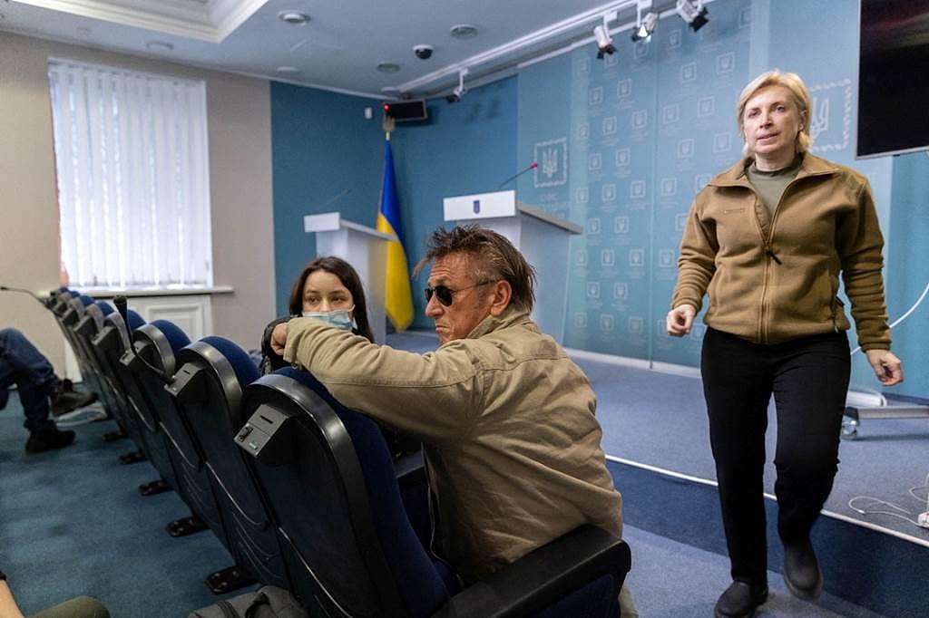 西恩潘将在乌克兰拍纪录片。 （图／达志影像）