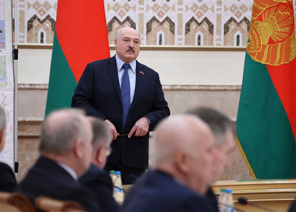 白俄总统卢卡申科（Alexander Lukashenko）。 (图/路透社)