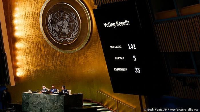 USA | UN Generalversammlung zum Krieg in der Ukraine