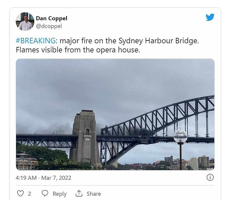 更多视频曝光！贼车高速逆行避捕，悉尼海港大桥多车相撞爆炸起火！3人送医（视频/组图） - 13