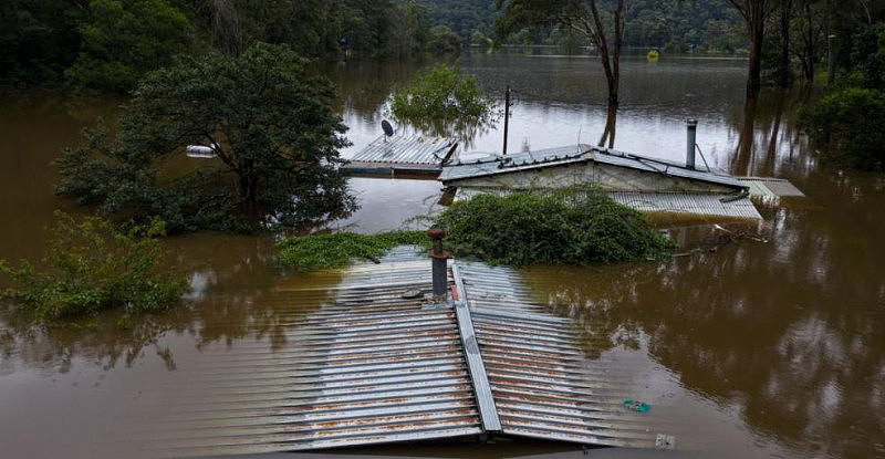 超强暴雨来袭，Hurstville超市屋顶冲塌！新州多地洪灾，数千居民疏散，国防军救灾（视频/组图） - 18