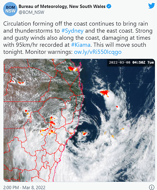 预计今晚新州部分地区将迎强风暴雨，当局敦促居民及时撤离（组图） - 2