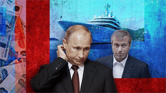 Vladimir Putin and Roman Abramovich