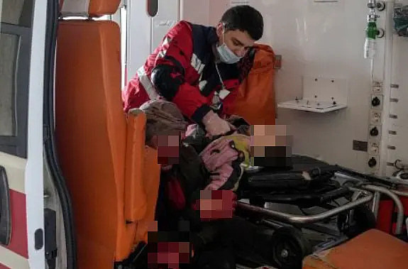 烏克蘭7歲女被炸死。（圖／翻攝自Twitter）