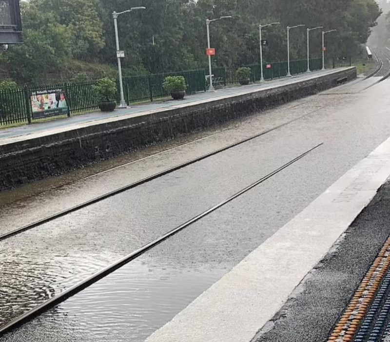 连日暴雨致悉尼火车网络瘫痪，大量线路延误或取消！交通厅：下周前别坐火车 
