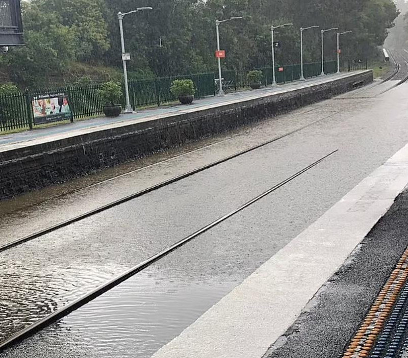 连日暴雨致悉尼火车网络瘫痪，大量线路延误或取消！交通厅：下周前别坐火车（组图） - 5