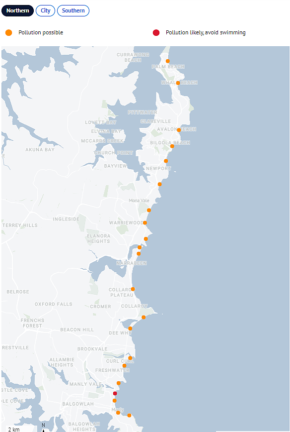脏！悉尼海滩污染将持续数日，游泳者下水前要“三思”（组图） - 2