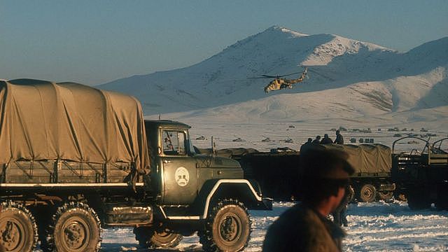 Soviet troops in Afghanistan