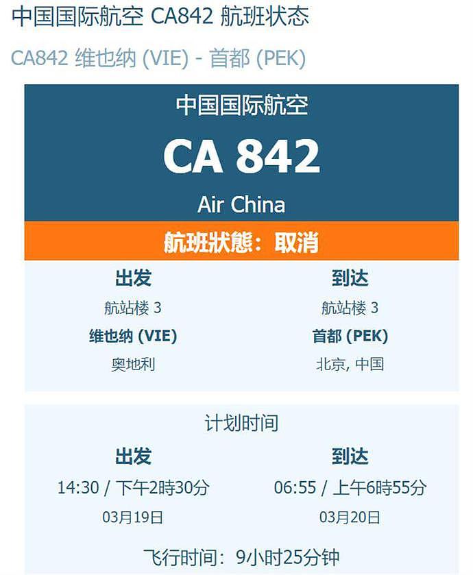 疫情下，因航班取消滞留维也纳的中国留学生：房费每天$100，克服时差上网课（视频/组图） - 1