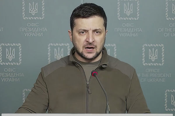 ▲▼乌克兰总统泽伦斯基（Volodymyr Zelensky）。 （图／达志影像／美联社）