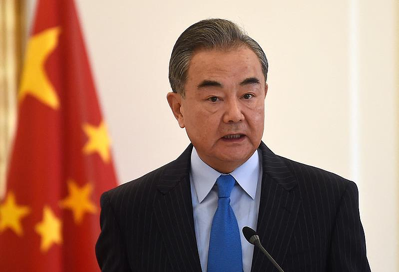 中国国务委员兼外长王毅。 （Getty Images)