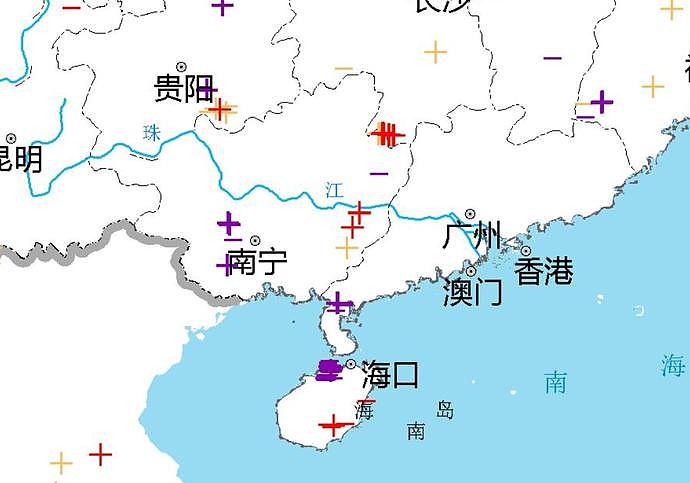 东航客机在华南发生事故前后，当地曾出现对流，有闪电发生（组图） - 5