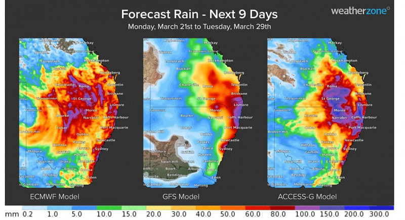 悉尼将连下4天雨，可能再次引发洪水！气象局发布天气警报（组图） - 2