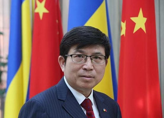 中国驻乌克兰大使范先荣。 （取材自环球时报）