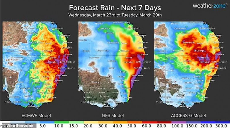 悉尼恐迎连续7天暴雨，或再次引发洪灾！气象局发布恶劣天气预警（组图） - 2