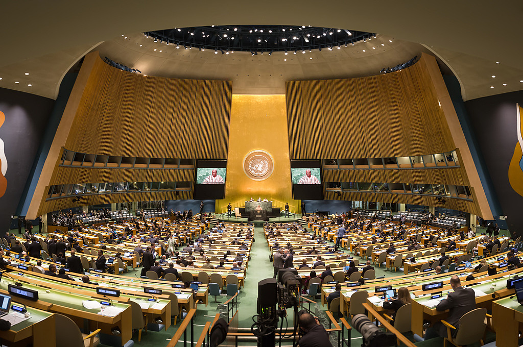联合国大会通过决议吁俄立即停止对乌克兰作战。 (示意图/达志影像)