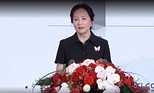 华为2021年业绩发布会　孟晚舟回中国后首亮相（图）