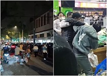 港媒：上海市民抢购物资大打出手，疑有人大闹外国人聚集餐馆（视频/组图）