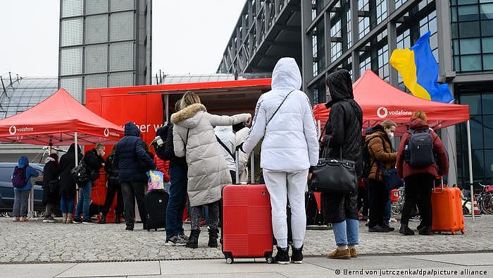 Ukraine-Konflikt - Flüchtlinge in Berlin