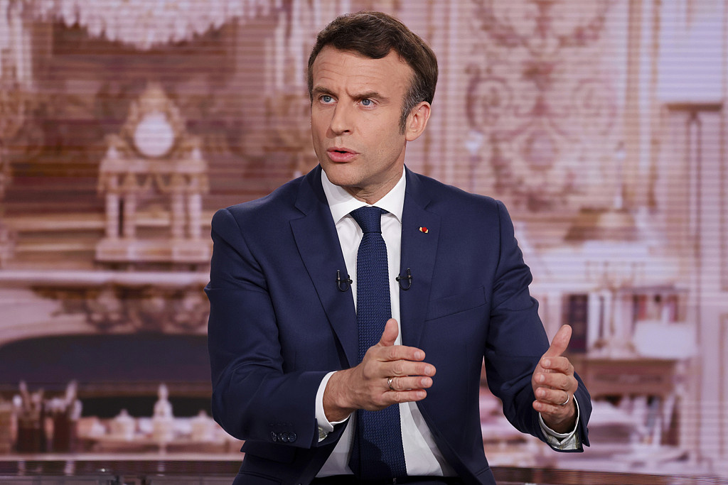 法国总统马克宏（Emmanuel Macron）（图/美联社）