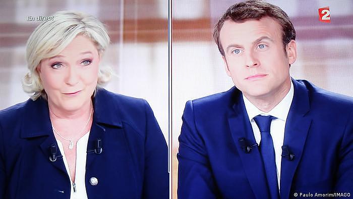 Frankreich | Erste Runde der Präsidentschaftswahlen 2022 | Marine Le Pen und Emmanuel Macron