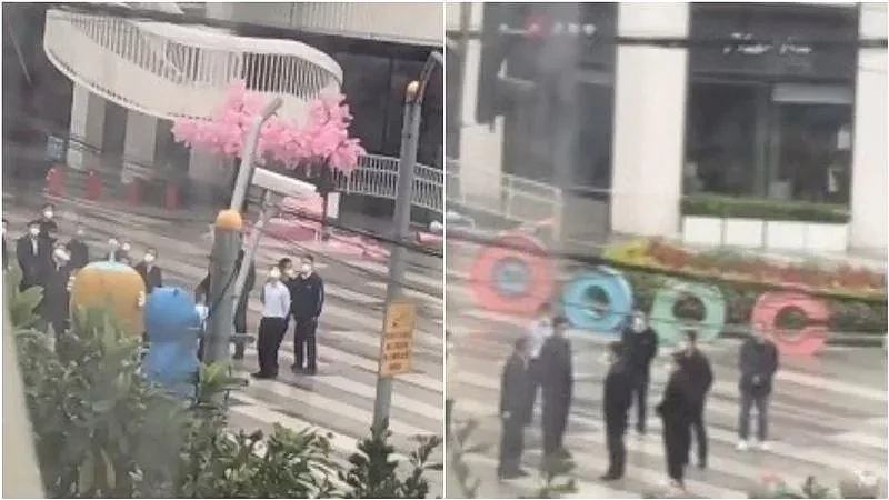 上海一名男市民向高層們喊話。（圖／翻攝自微博＠四葉草xixixihahaha）