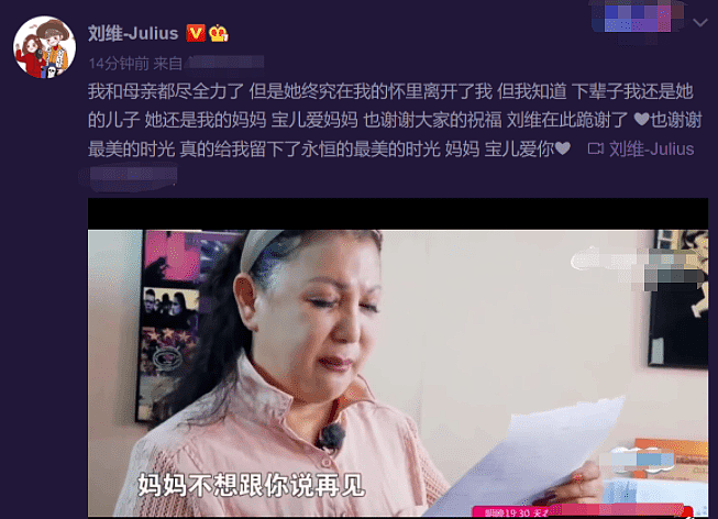 刘维妈妈因宫颈癌去世，百万特效药也无用！圈内4位女星都命丧于此（组图） - 9