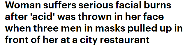 最新！抖音网红在悉尼唐人街遇袭，中餐厅门口被蒙面男“泼酸”，面部严重烧伤送医（图） - 4