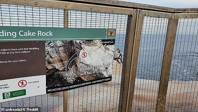 围栏、巨额罚款都拦不住！游客涌入悉尼蛋糕岩打卡引众怒，网友：都该被抓（视频/组图） - 3