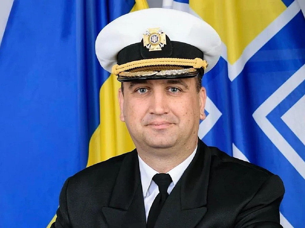 乌克兰海军指挥官内日帕帕。 (图/TWITTER)