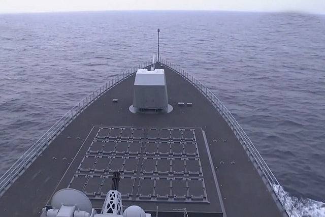 最新一艘055大驱亮相，中国海军已有4艘万吨大驱露面（组图） - 3