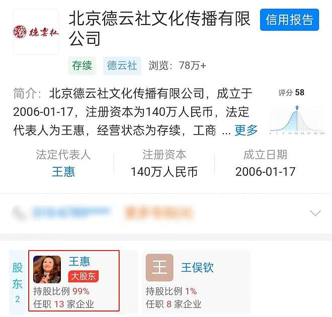 深扒郭德纲老婆资产：戴百万钻戒手镯，手握13家公司，富到流油（组图） - 10