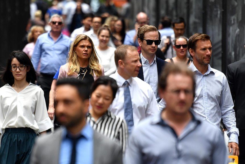 Workers in Sydney