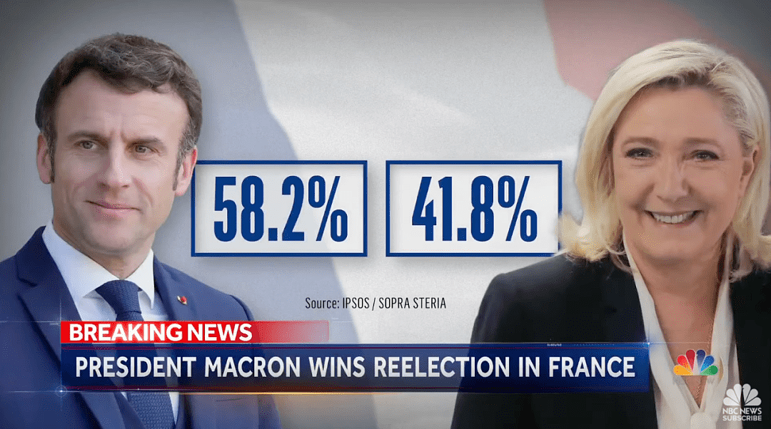 成功连任法国总统，但马克龙只赢了“一半”？（组图） - 2