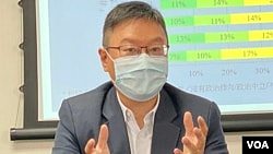 香港浸会大学政治及国际关系学系副教授 陈家洛 批评，中港两地政府缺乏政策配套，有如”药石乱投”，香港融入大湾区发展成为意识形态的口号式宣传。 (美国之音/汤惠芸)