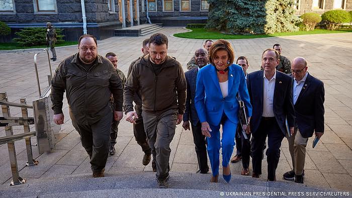 Ukraine Kiew | Nancy Pelosi trifft Wolodymyr Selenskyj