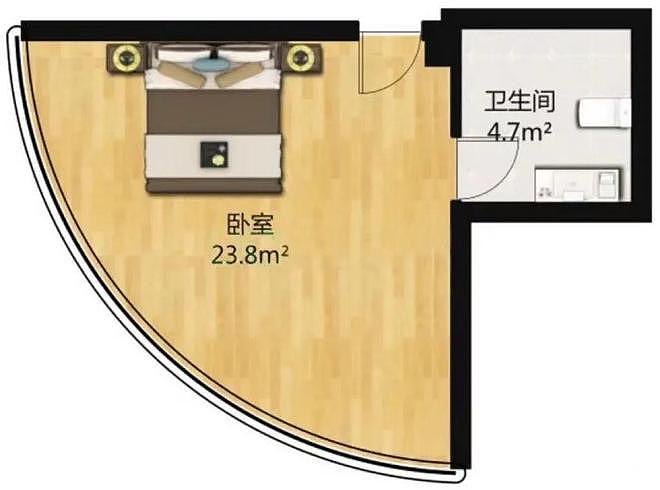 刘畊宏火了后，网友扒出他家“奇葩”户型：厨房被3个卫生间包围？（组图） - 7