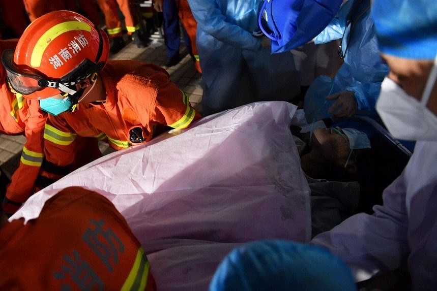 长沙自建房倒塌事故：第八名被救女孩腿保住了，10名幸存者情况较稳定（组图） - 2