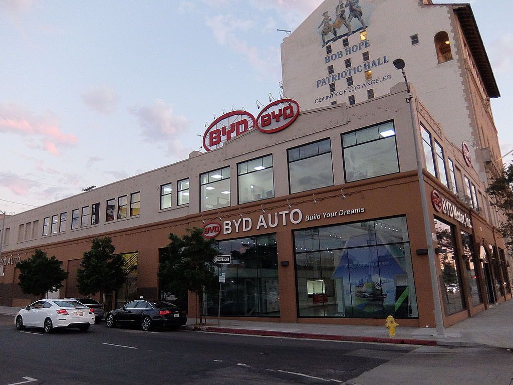 位于美国洛杉矶的比亚迪北美总部。 图: 翻摄自维基百科