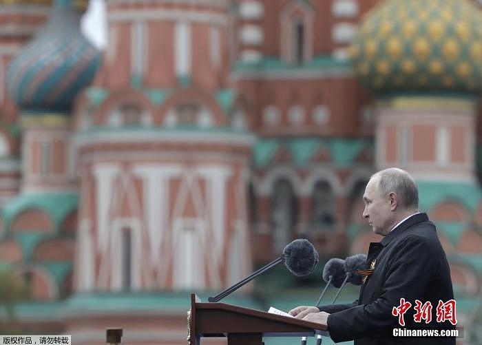 俄罗斯总统普丁将在胜利日阅兵仪式上致词。 图: 翻摄自中新网