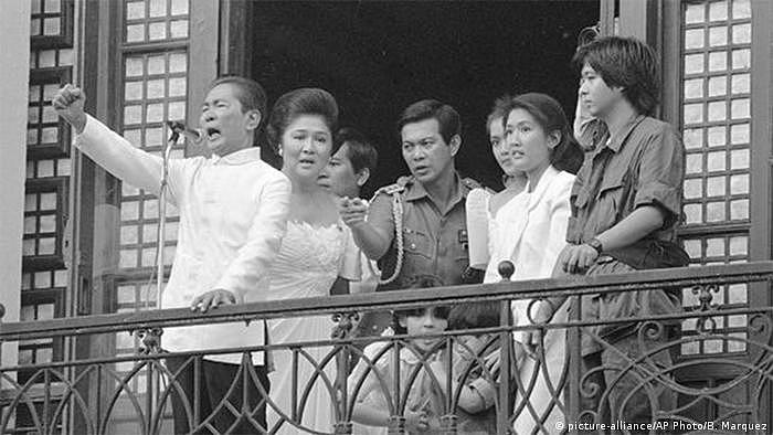 Philippinen Präsidentenpalast Ferdinand Marcos und Ehefrau Imelda