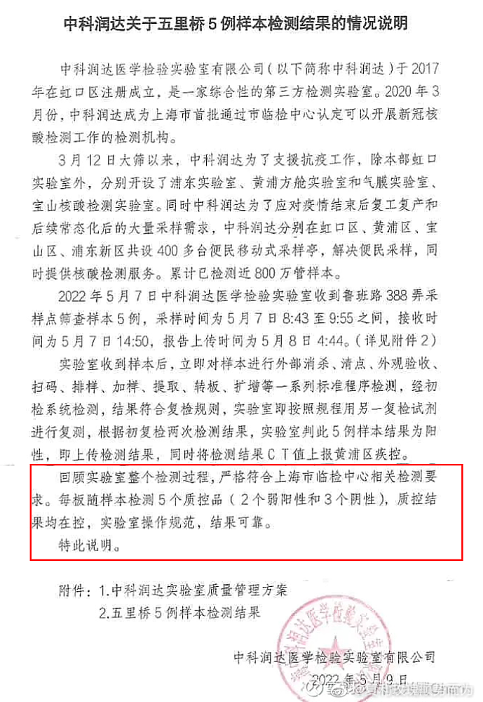 同一小区一天测出13个“假阳性”，上海：已展开调查，绝不姑息（组图） - 2