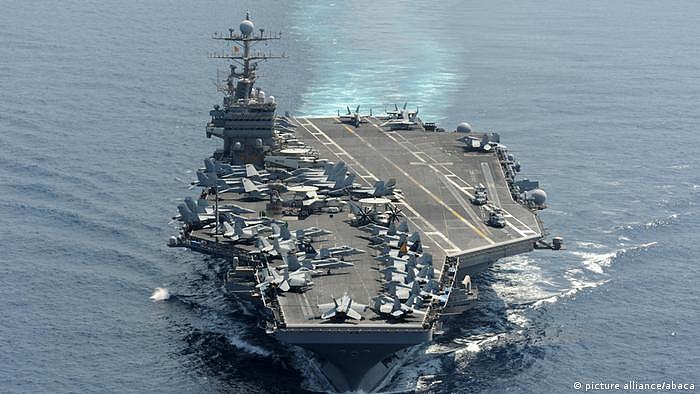 Korea USA US-Kriegsschiff USS Abraham Lincoln 