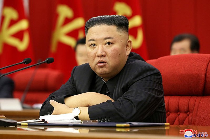 北韩领导人金正恩。 图: 取自朝中社（资料照）