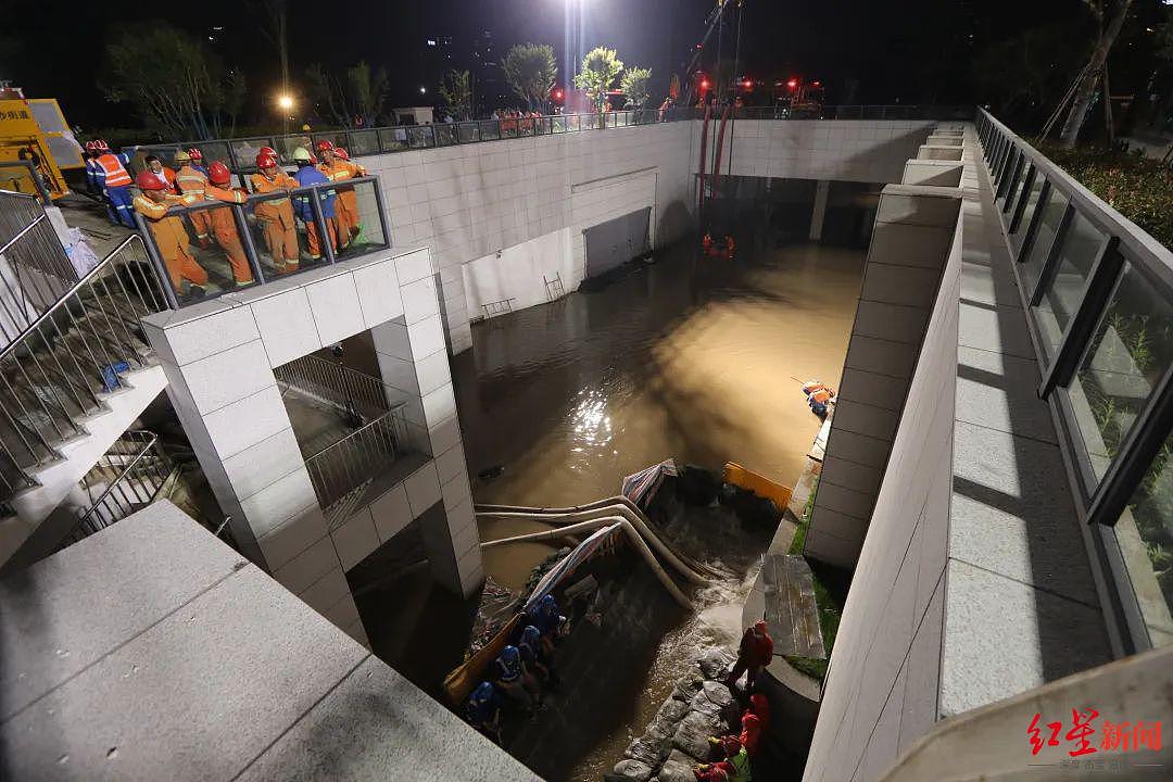 杭州地铁回应站点涝水因湖水外溢，专家：或因湖底发生震荡 导致出现管涌