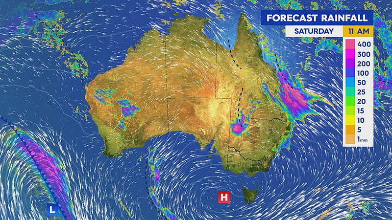本周末，澳洲多地将迎来恶劣天气！新昆降雨或引发洪水（组图） - 2